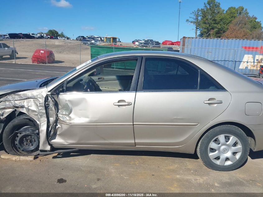 2004 Toyota Camry Le VIN: 4T1BE32K64U360099 Lot: 43598200