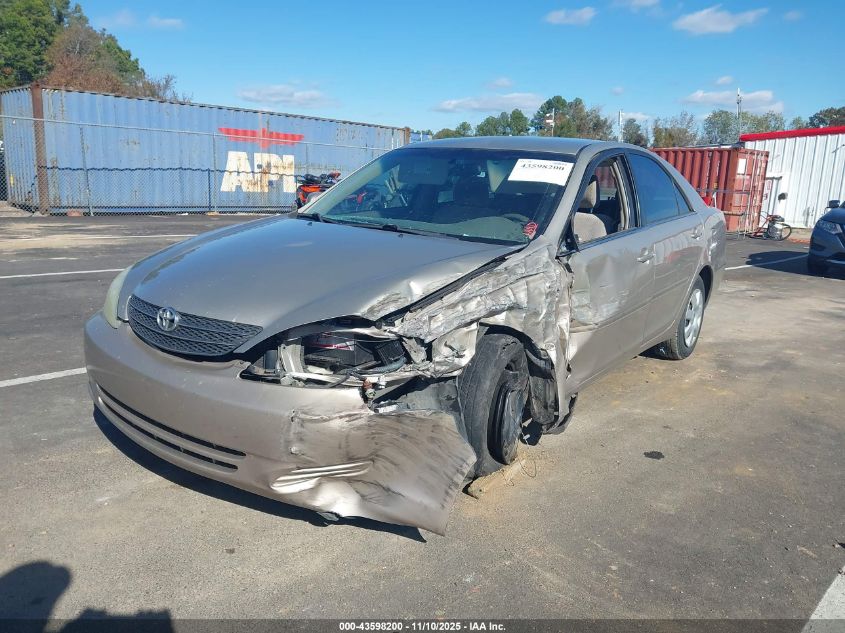 2004 Toyota Camry Le VIN: 4T1BE32K64U360099 Lot: 43598200