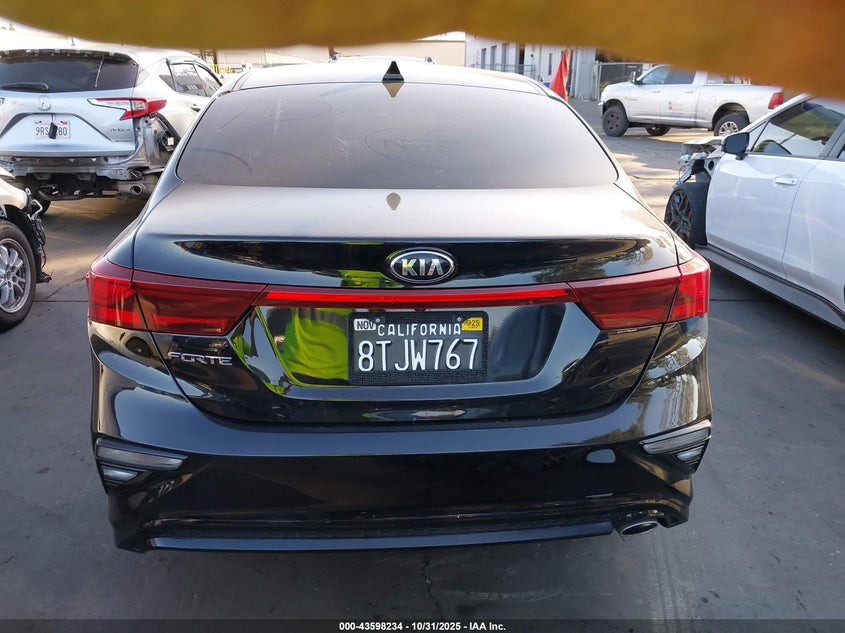 2021 Kia Forte Lxs VIN: 3KPF24AD7ME295494 Lot: 43598234