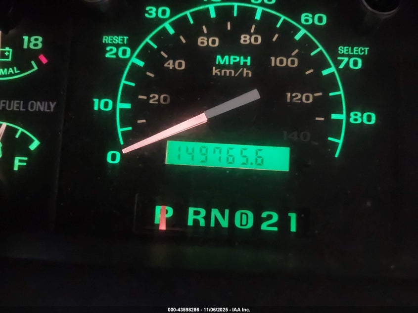 1997 Ford F-250 Xl VIN: 1FTHX26H9VEA07420 Lot: 43598286