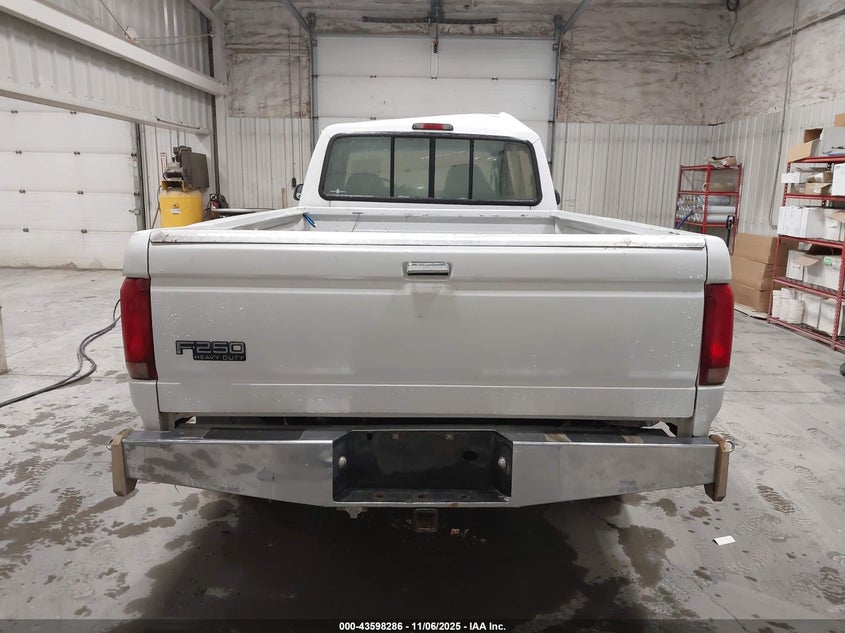 1997 Ford F-250 Xl VIN: 1FTHX26H9VEA07420 Lot: 43598286