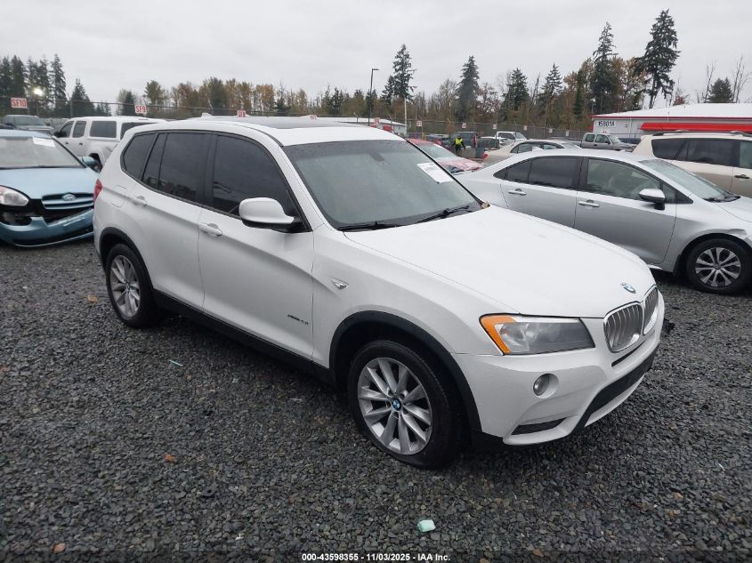 2013 BMW X3 XDRIVE28I - 5UXWX9C58D0A17086