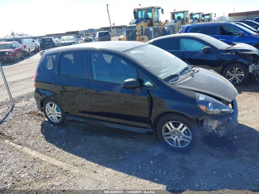 2008 Honda Fit Sport VIN: JHMGD38618S013822 Lot: 43598381