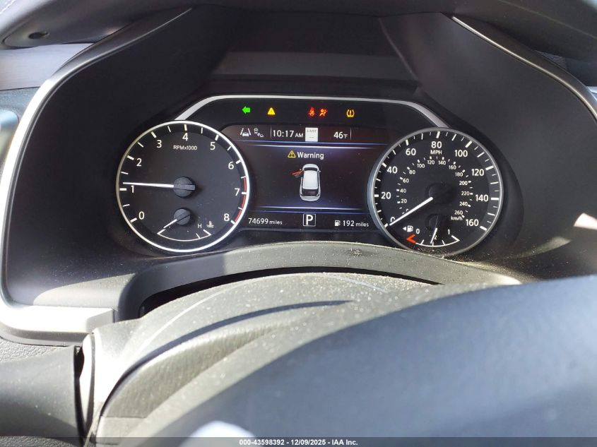 2019 Nissan Murano Platinum VIN: 5N1AZ2MJ3KN107909 Lot: 43598392