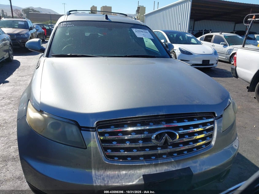 2003 Infiniti Fx35 VIN: JNRAS08W53X208605 Lot: 43598396