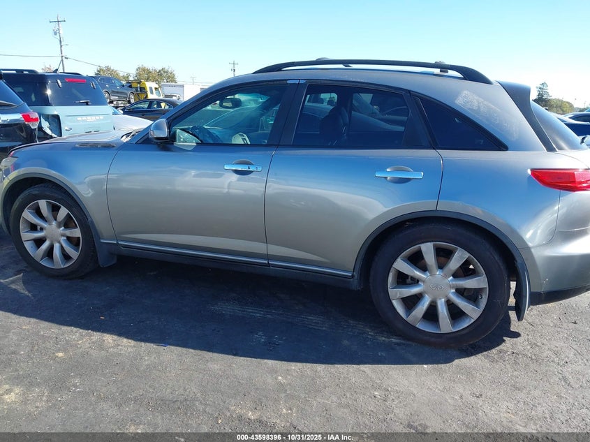 2003 Infiniti Fx35 VIN: JNRAS08W53X208605 Lot: 43598396