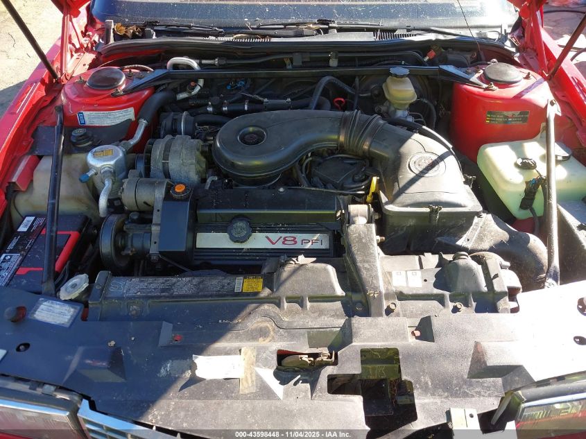 1991 Cadillac Eldorado VIN: 1G6EL13BXMU601028 Lot: 43598448