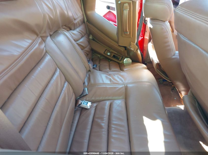 1991 Cadillac Eldorado VIN: 1G6EL13BXMU601028 Lot: 43598448