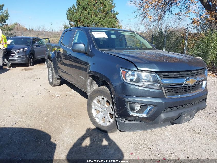 2019 CHEVROLET COLORADO LT - 1GCGSCEN4K1306016