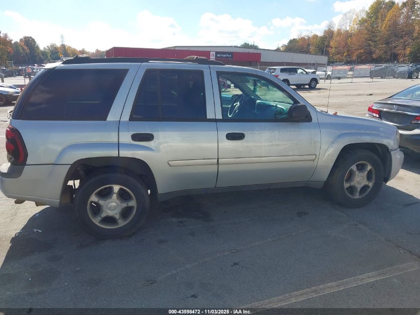 2007 Chevrolet Trailblazer Ls VIN: 1GNDS13SX72157023 Lot: 43598472