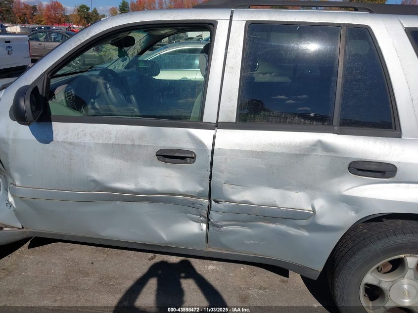 2007 Chevrolet Trailblazer Ls VIN: 1GNDS13SX72157023 Lot: 43598472