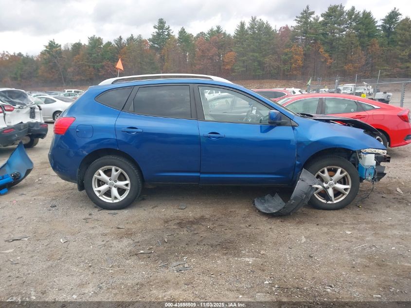 2009 Nissan Rogue Sl VIN: JN8AS58V89W167328 Lot: 43598509