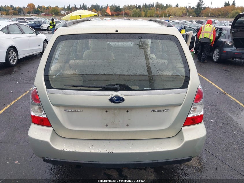 2006 Subaru Forester 2.5X VIN: JF1SG636X6G714120 Lot: 43598530