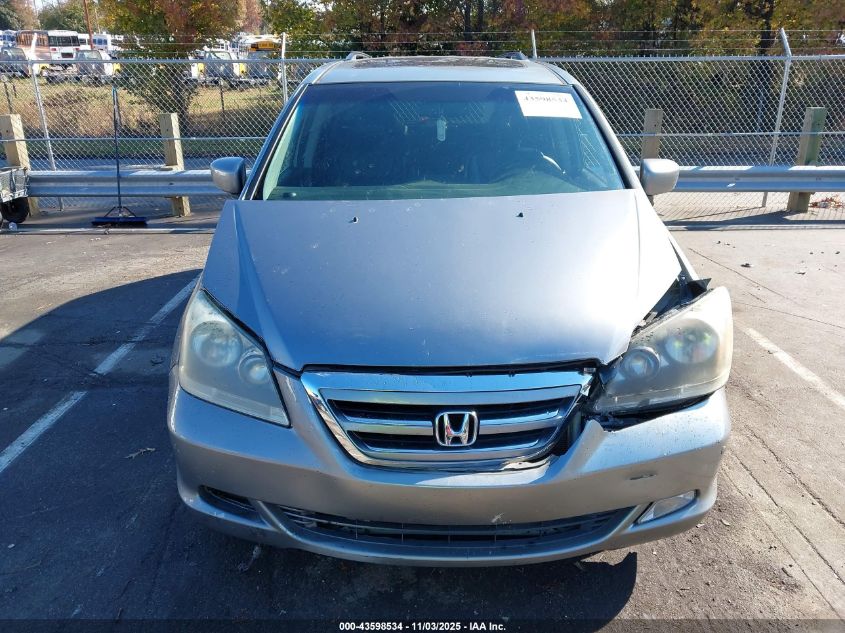 2007 Honda Odyssey Touring VIN: 5FNRL38887B089239 Lot: 43598534