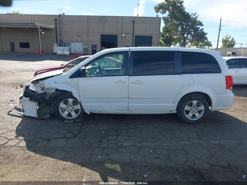 2013 DODGE GRAND CARAVAN SE - 2C4RDGBG0DR812263