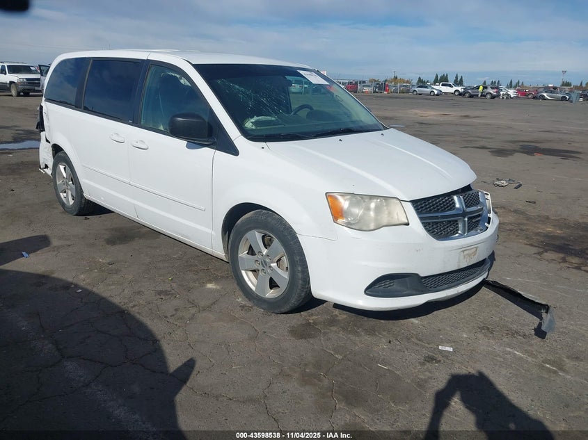 2013 DODGE GRAND CARAVAN SE - 2C4RDGBG0DR812263