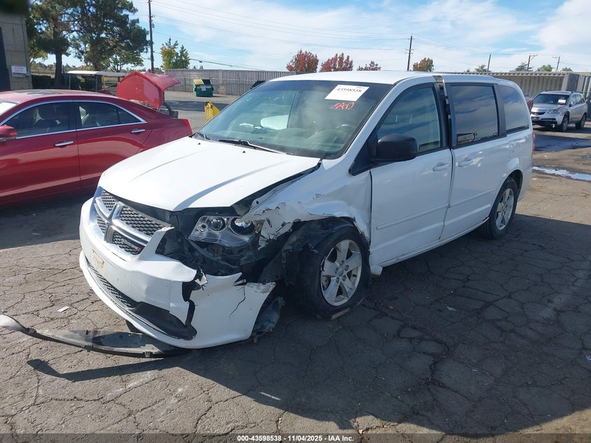 2013 DODGE GRAND CARAVAN SE - 2C4RDGBG0DR812263
