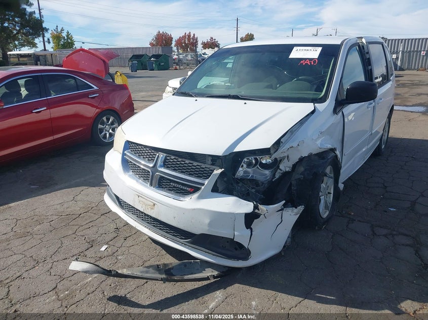 2013 DODGE GRAND CARAVAN SE - 2C4RDGBG0DR812263