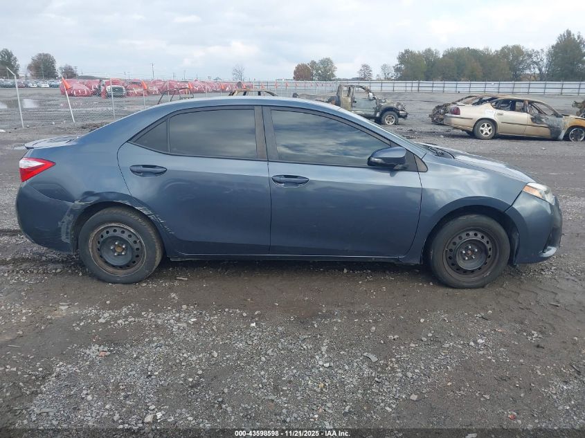 2016 Toyota Corolla S VIN: 5YFBURHE4GP468525 Lot: 43598598