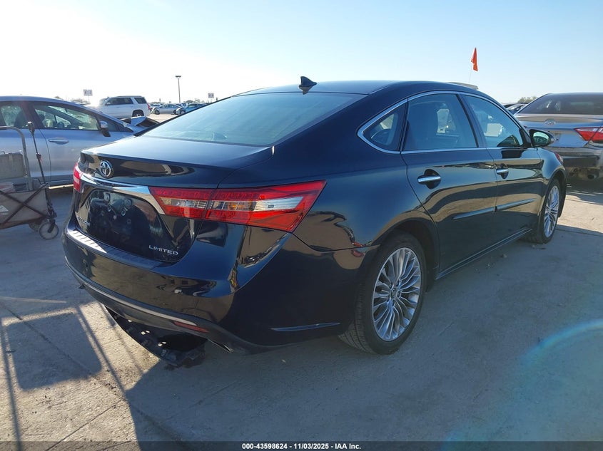 2016 TOYOTA AVALON LIMITED - 4T1BK1EB7GU219619