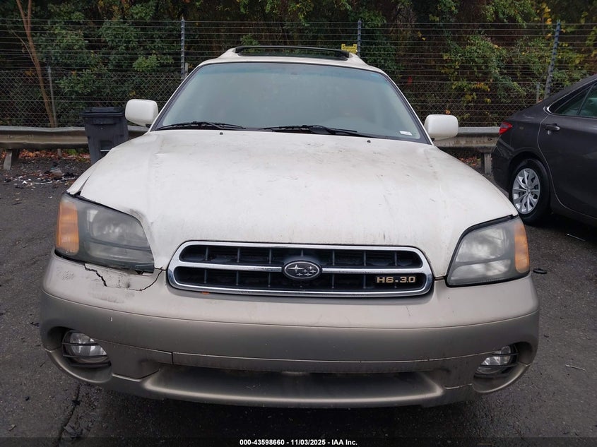 2001 Subaru Outback H6-3.0 VIN: 4S3BH806717678273 Lot: 43598660