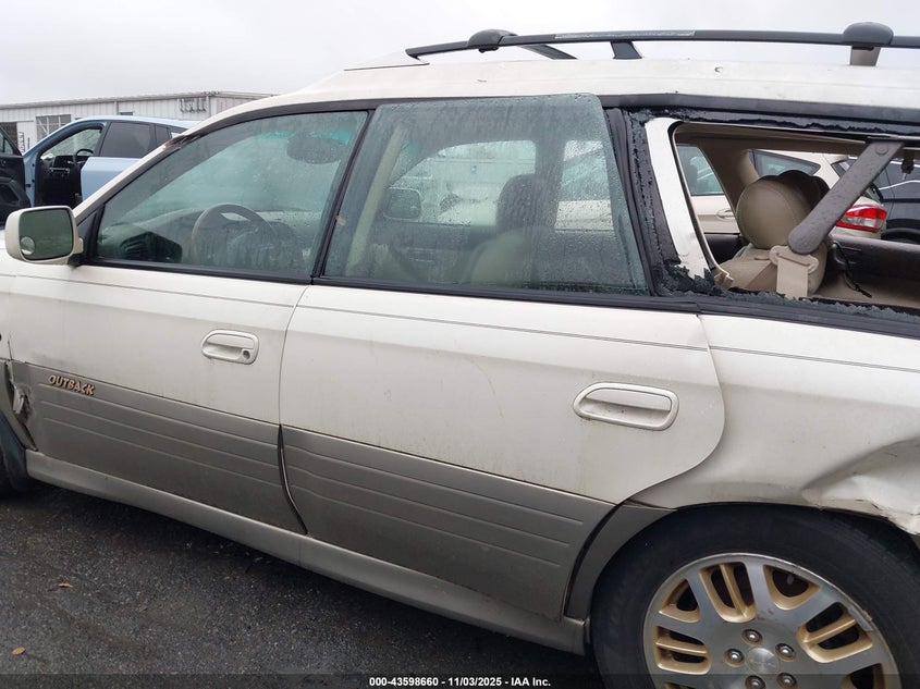 2001 Subaru Outback H6-3.0 VIN: 4S3BH806717678273 Lot: 43598660