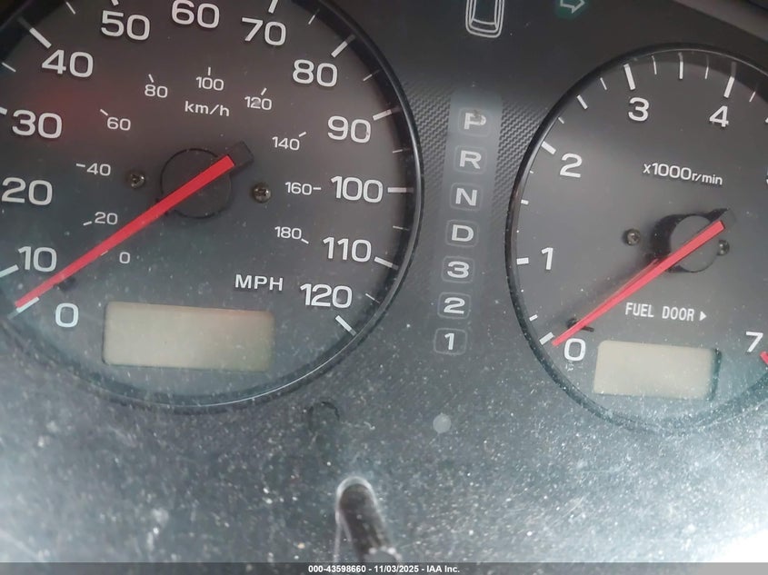 2001 Subaru Outback H6-3.0 VIN: 4S3BH806717678273 Lot: 43598660