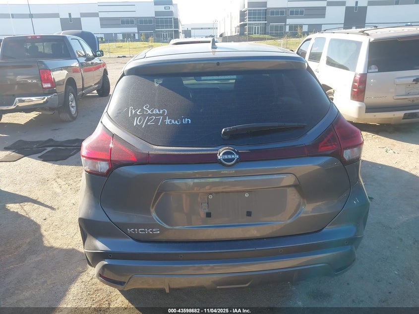 2022 NISSAN KICKS S XTRONIC CVT 3N1CP5BV8NL525917