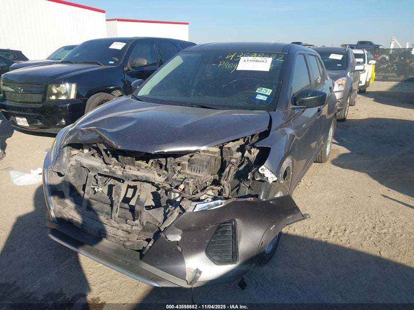 2022 NISSAN KICKS S XTRONIC CVT 3N1CP5BV8NL525917