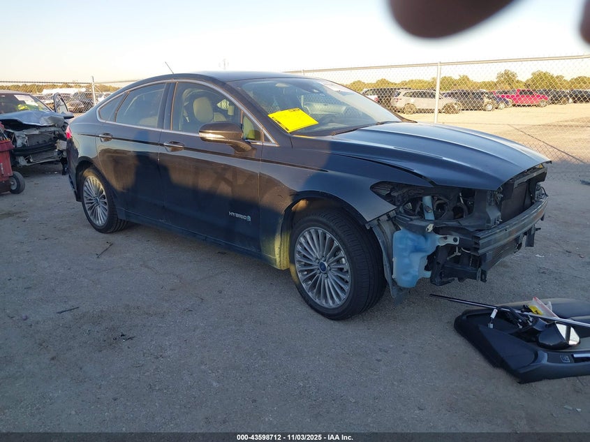 2014 FORD FUSION HYBRID TITANIUM - 3FA6P0RUXER336876