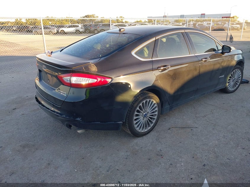 2014 FORD FUSION HYBRID TITANIUM - 3FA6P0RUXER336876