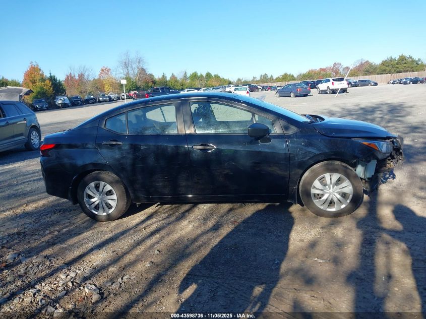 2020 Nissan Versa S 5-Speed Manual Transmission VIN: 3N1CN8BV6LL900983 Lot: 43598736