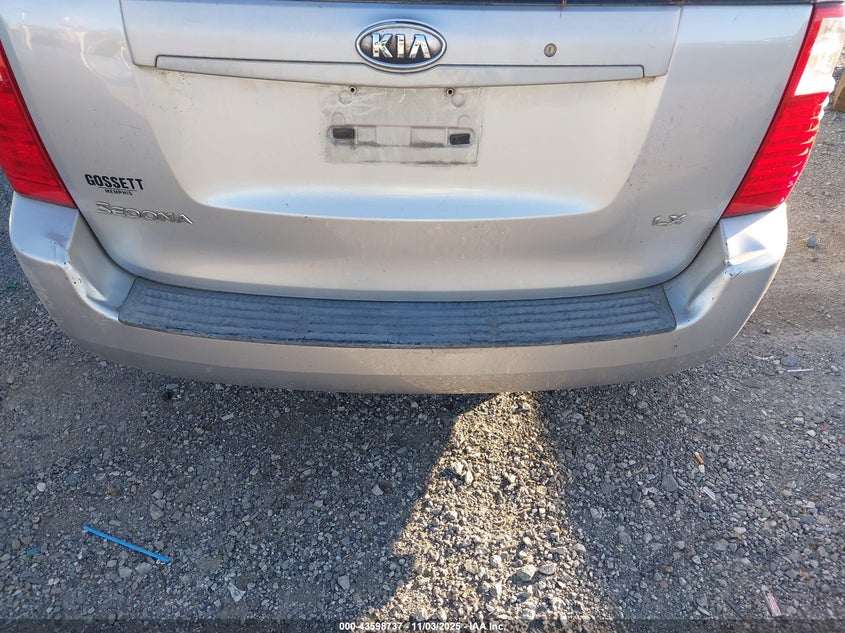 2006 Kia Sedona Ex/Lx VIN: KNDMB233566041288 Lot: 43598737