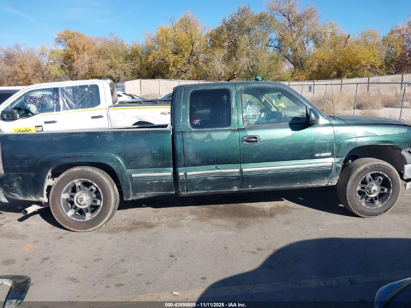 2001 Chevrolet Silverado 1500 Ls VIN: 1GCEK19T41E185841 Lot: 43598805