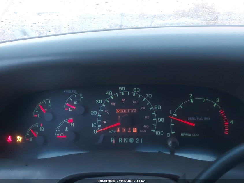 1999 Ford F-250 Lariat/Xl/Xlt VIN: 1FTNX21F1XEC92495 Lot: 43598808