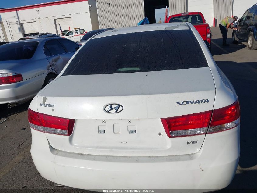 2006 Hyundai Sonata Gls V6/Lx V6 VIN: 5NPEU46F46H110137 Lot: 43598816