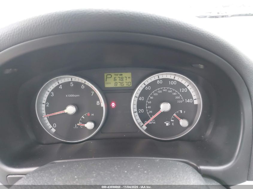 2008 Hyundai Accent Gls VIN: KMHCN46CX8U271073 Lot: 43598868