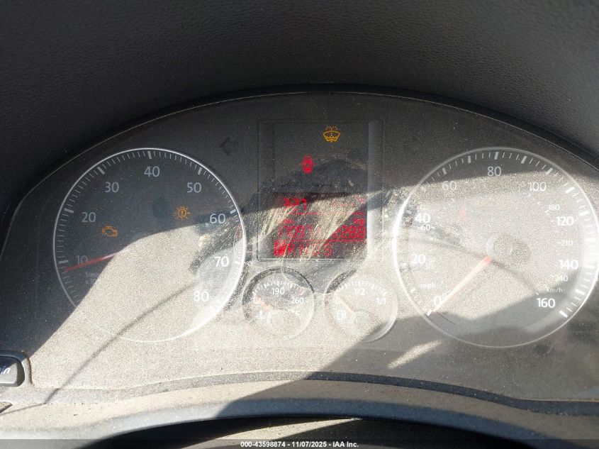 2009 Volkswagen Jetta S VIN: 3VWJM71K69M005535 Lot: 43598874