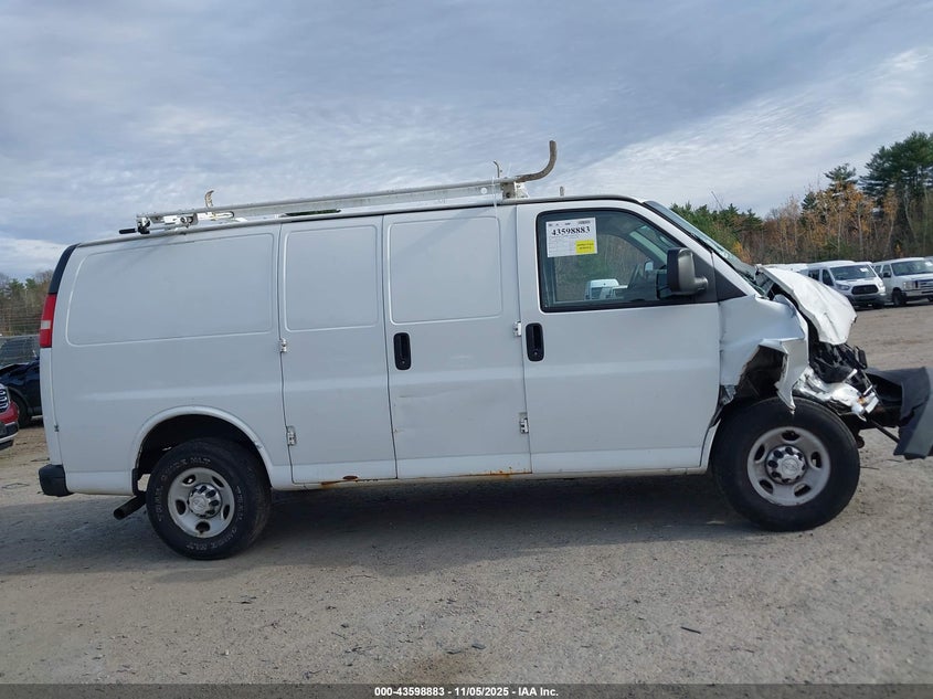 2014 Chevrolet Express 2500 Work Van VIN: 1GCWGFCAXE1184376 Lot: 43598883