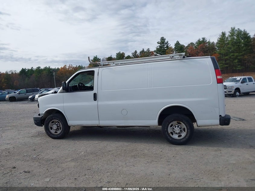 2014 Chevrolet Express 2500 Work Van VIN: 1GCWGFCAXE1184376 Lot: 43598883