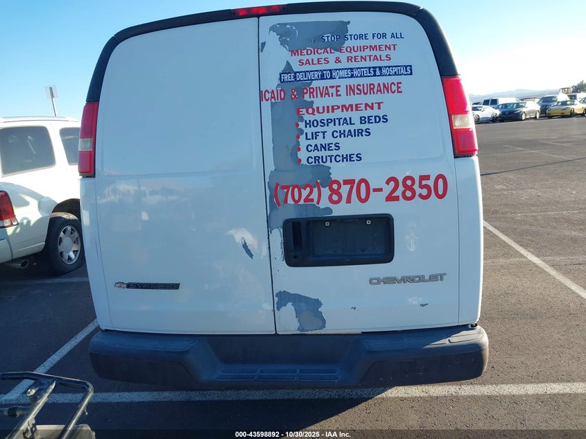 2003 Chevrolet Express VIN: 1GCFG15X931230149 Lot: 43598892