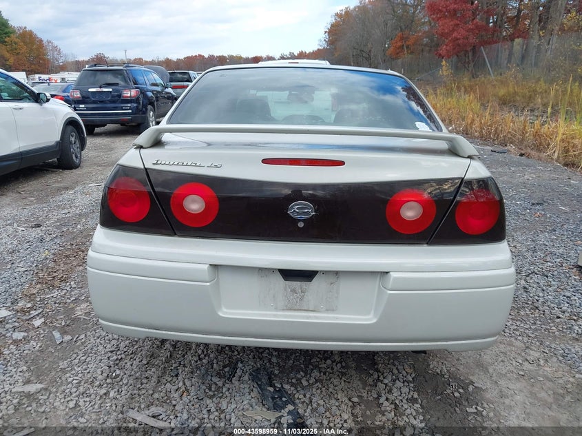 2004 Chevrolet Impala Ls VIN: 2G1WH55K749334685 Lot: 43598959