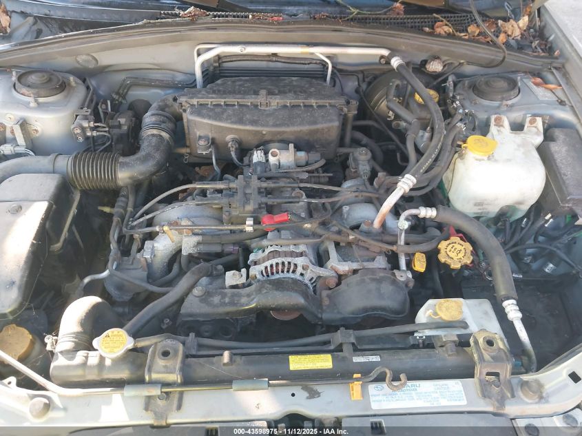 2004 Subaru Forester 2.5Xs VIN: JF1SG65664H754540 Lot: 43598975