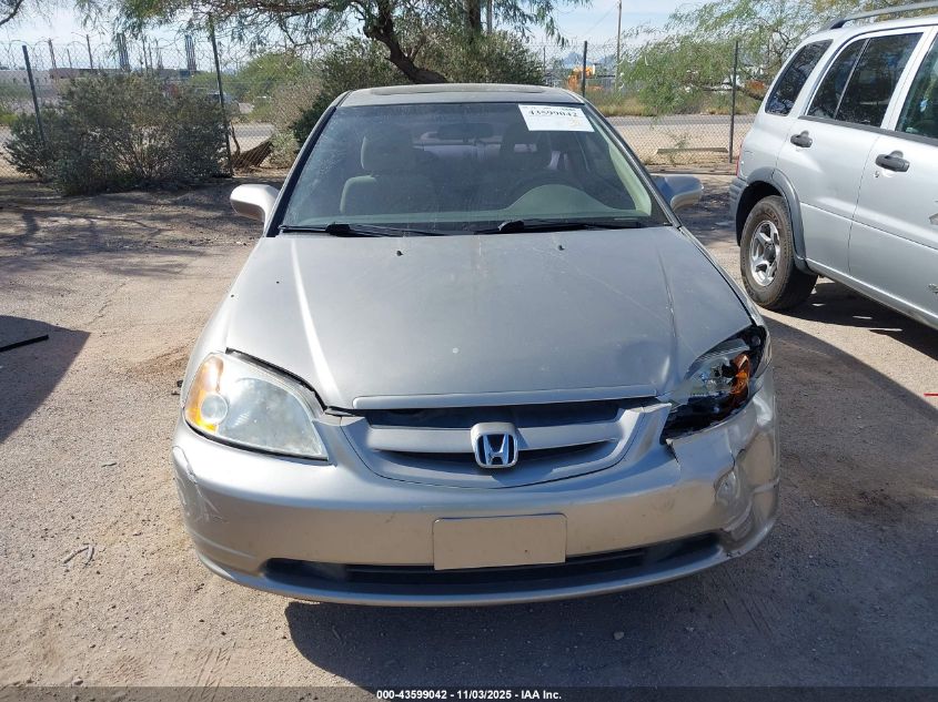 2003 Honda Civic Ex VIN: 1HGEM22963L038449 Lot: 43599042