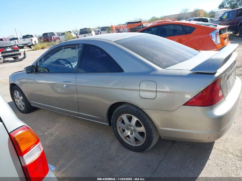 2003 Honda Civic Ex VIN: 1HGEM22963L038449 Lot: 43599042