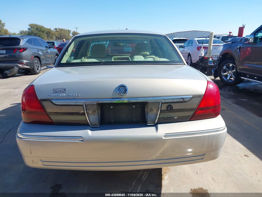 2009 Mercury Grand Marquis Ls (Fleet Only) VIN: 2MEHM75VX9X601014 Lot: 43599045