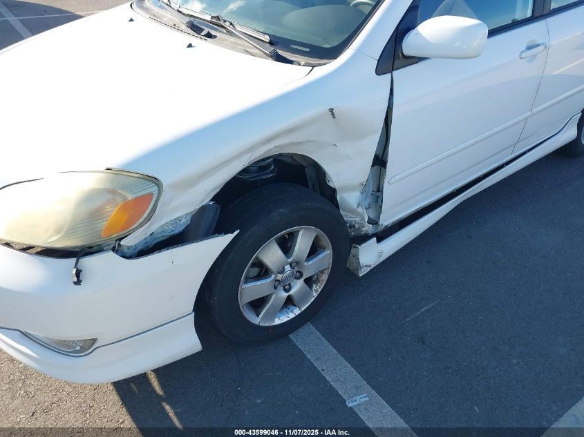 2003 Toyota Corolla S VIN: 1NXBR32E13Z104045 Lot: 43599046