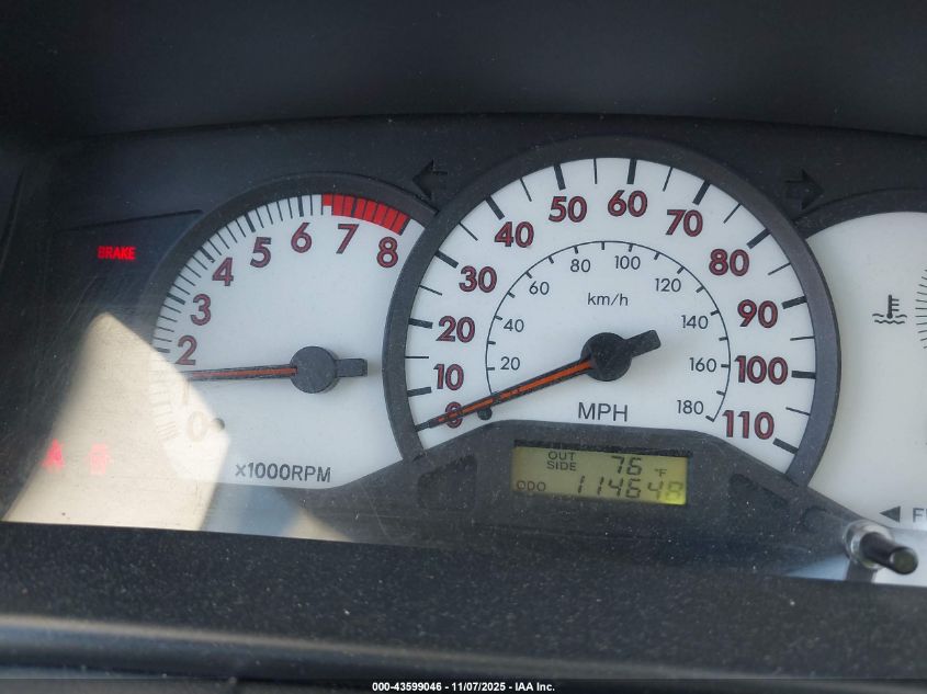 2003 Toyota Corolla S VIN: 1NXBR32E13Z104045 Lot: 43599046