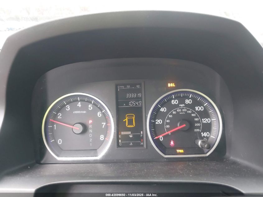 2009 Honda Cr-V Lx VIN: 5J6RE48329L070054 Lot: 43599050