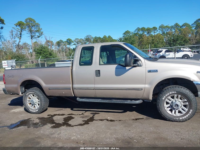 1999 Ford F-250 Lariat/Xl/Xlt VIN: 1FTNX21S0XED31462 Lot: 43599107